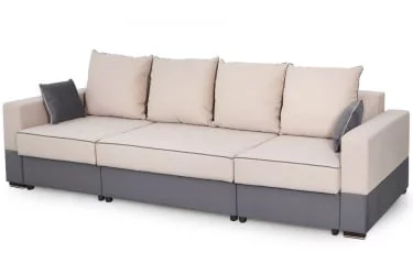Диван-кровать Бостон 2800 Стандарт Бежево-темно-серый