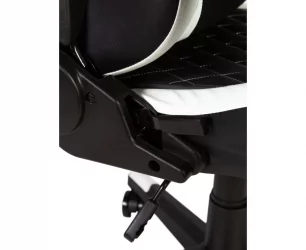 Игровое кресло РФ-8106Б ПУ Черный/Белый / RF-8106B PU