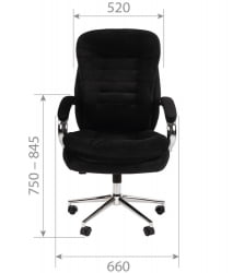 Кресло руководителя CХАИРМАН ДОМ (Хоме) 795 Черный / CHAIRMAN (Home)