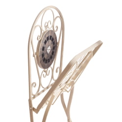 Стул Сеcрет де Маисон ВИCЕНЗА (мод. ПЛ08-7451РВ) металл, 36*35*91 см, белый/плитка калейдоскоп / Secret de Maison VICENZA (mod. PL08-7451RV)