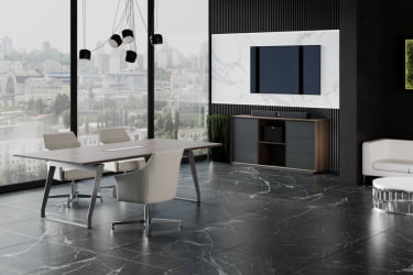 Греденция КУАРТЗ КЗ.0401.БВ.ГФ / QUARTZ QZ.0401.BW.GF