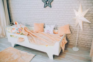 Кровать детская Бэби Белый