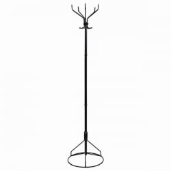 Вешалка-стойка Ажур-2 1,89 м Черная