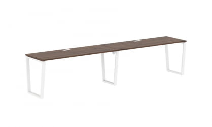 Бенч-система ЕДИС ЕВВСТ 3567 Дуб Денвер темный Белый / EDIS EVWST