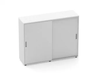 Тумба-купе высокая для рабочего модуля Дека 9.03.145 Белый / Deka