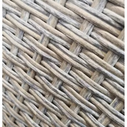 Диван-трансформер из искусственного ротанга АФМ-325 Беиге / AFM-325 Beige