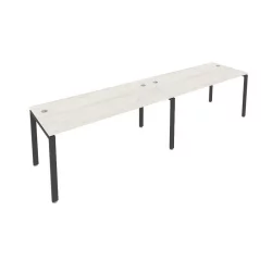 Рабочая станция на 2 раб.места Метал Сйстем Б.СМ-2.4 Наварра/Антрацит / Metal System