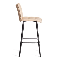 Барный стул Бари/Бари экокожа , бежевый, 45х56х110 см / Bari/Бари