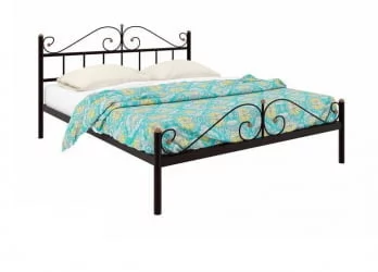 Кровать Диана Плус 1600х2000 Черная / Plus