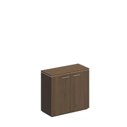 Шкаф для документов низкий закрытый ВЕЛАР ВЛ 311 ДТ Дуб табачный / VELAR