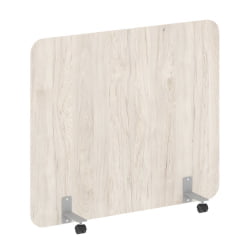 Перегородка на металлических опорах, на роликах Р-лине ДП.Р-140-120 Денвер Светлый / R-line DP.R-140-120