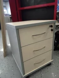 Тумба под стол ИМАГО ТМ-3.А Клен Металлик / IMAGO