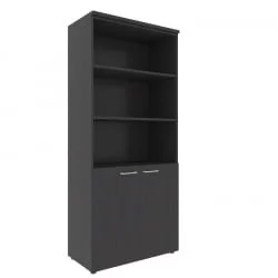 Шкаф с 1 комплектом глухих малых дверей и топом КСХCС 85.5 Легно Темный / XHCS