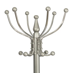 Вешалка Бара (мод. ГХ-8606) металл/хром/мрамор, 37 кс 37 кс 175 см, вхите (белый) / грей (серый) / Bara (mod. GH-8606) x x white grey