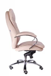 Кресло для руководителя Еверпроф Валенсиа М Кожа Бежевый / Everprof Valencia M