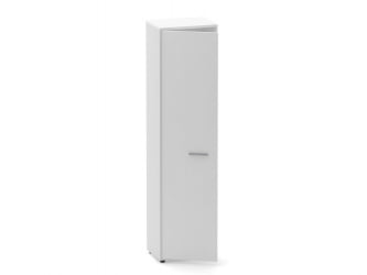 Шкаф для одежды 5 узкий Дека 10.23.302Л Белый / Deka