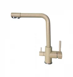 Смеситель Кухонный Лекс Биферно Иворй / Lex Biferno Ivory