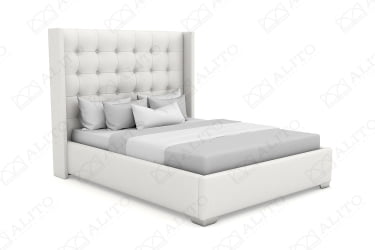 Кровать Милано 140кс200 велюр Севен 115 / Milano 140x200 Seven