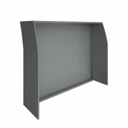 Стойка прямая 1400 Рива А.РС-3 Серый / Riva