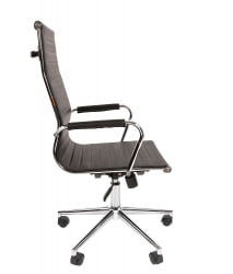 Кресло для руководителя CХАИРМАН 755 экокожа Черный / CHAIRMAN