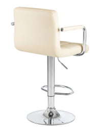 Стул барный ДОБРИН КРУГЕР АРМ (кремовый) 2 шт / DOBRIN KRUGER ARM