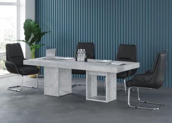 Брифинг-приставка / Элемент стола переговоров Б-ТОНЕ БТН36171133 Бетон светлый / B-TONE BTN36171133