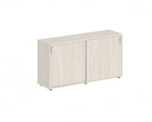Шкаф-купе низкий с замком Сигма СГ.702.ОЛ.ОЛ Дуб светлый / Sigma SG.702.OL.OL