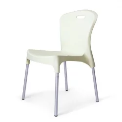 Стул пластиковый КСРФ-065-АВ Вхите / XRF-065-AW White