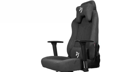 Геймерское кресло Ароззи Верназза Софт Фабриc Дэрк Грей / Arozzi Vernazza Soft Fabric Dark Grey