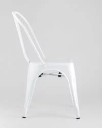 Стул ТОЛИКС с высокой спинкой Белый глянцевый / TOLIX