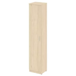 Шкаф высокий узкий левый (1 высокая дверь ЛДСП) НОВА С В.СУ-1.9 Л Бук Артизан / NOVA S L