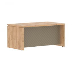 Стол руководителя Торр ЛУКС ТЛСТ 169Х Дуб Бофорд Капучино / Torr LUX TLST 169H