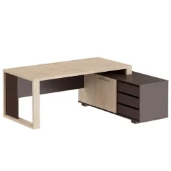 Стол руководителя АCТ 1916 Р Дуб Девон / ACT R