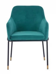 Стул Сандра велюр Изумрудный