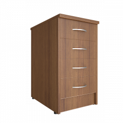 Тумба приставная (с замком) Рива А.ТП-4.1Ф-С Орех Гварнери / Riva А.ТП-4.1F-S