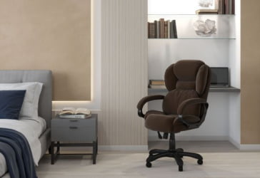 Кресло руководителя CХАИРМАН ДОМ (Хоме) 434 Коричневый / CHAIRMAN (Home)