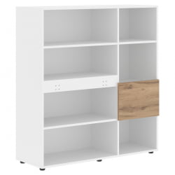 Стеллаж (каркас шкафа) ЕДИС ЕХC 1245 Белый Дуб Денвер светлый / EDIS EHC