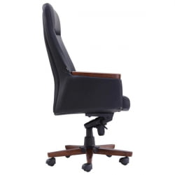 Кресло руководителя ХАВАСАН (ХАВАСАН) Десире ЕКС-771 кожа черное / HAWASAN Desire EX-771