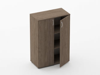 Шкаф средний закрытый Глассй 6.12.131 Дуб Верцаска / Glassy