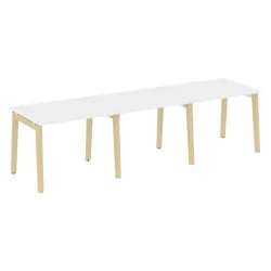 Рабочая станция ОНИКС ВООД ОВ.РС-3.1.8 Белый Бриллиант/Светлый / ONIX WOOD OW.RS-3.1.8