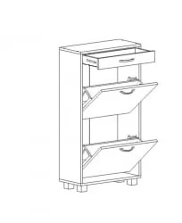 Тумба в прихожую ШО-52 В Венге