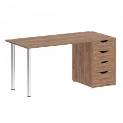 Cтолик для ноутбука ХОМЕ ОФФИCЕ ВР.СП-3-158.4 Дуб Табак / Cтолик HOME OFFICE VR.SP-3-158.4