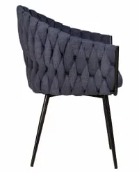 Стул обеденный ДОБРИН МАТИЛДЭ Синяя ткань ЛАР-275-29 / DOBRIN MATILDA LAR-275-29