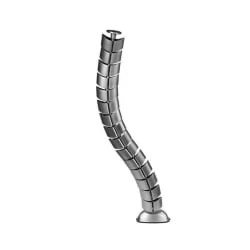 Кабель-канал вертикальный ОНИКС ККВ Серебристый металлик / ONIX KKV