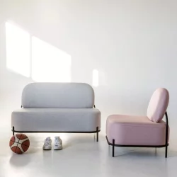 Диван тканевый Гаваии 2-х мест Светл серый / Gawaii