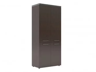 Шкаф с глухими средними и малыми дверьми ТХC 85.3 (Венге Магия) / THC