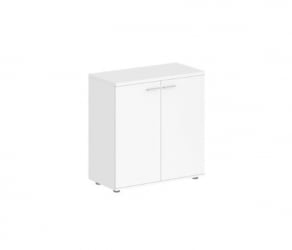 Шкаф низкий двухдверный Сигма СГ.815.ВХ.ВХ Белый / Sigma SG.815.WH.WH