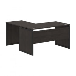 Стол письменный угловой правый КСТЕН-КП КСКПCТ 1415 Р Дуб Юкон Антрацит / XTEN-QP XQPCT R