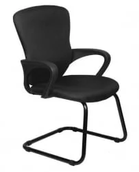 Кресло офисное (низкая спинка) Бюрократ CХ-818-ЛОВ-В/15-21 (Б) / CH-818-LOW-V/15-21