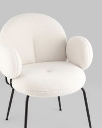 Кресло Нина белый / Nina